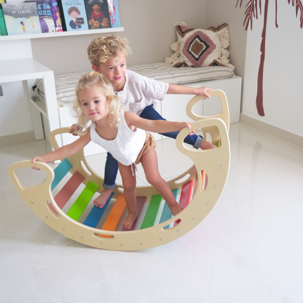 Rainbow Large Rocker Balance Board | Ezzro